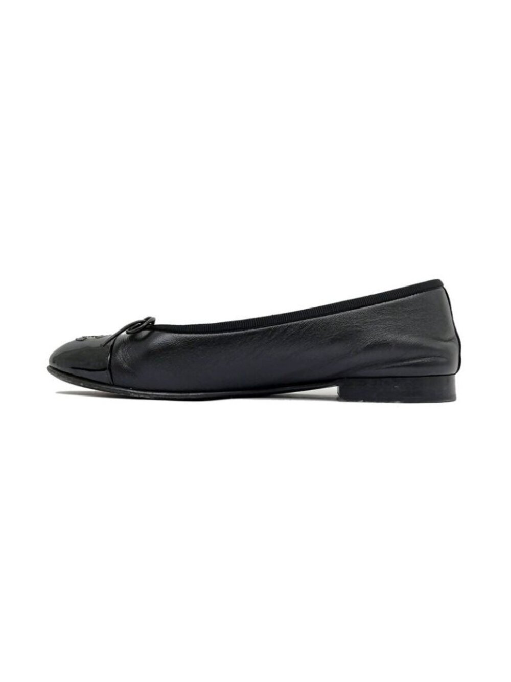 Chanel Valerie Nash Black Ribbon Size 36 C Shoes - Picture 3 of 10
